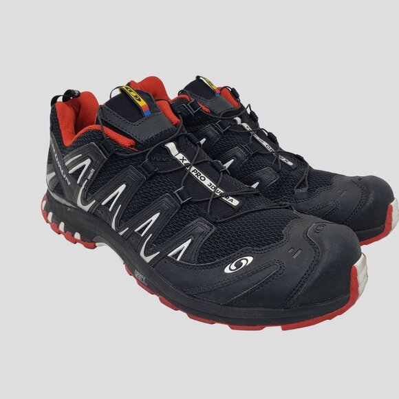 Salomon XA Pro 3D Ultra 2 Black Trail Running Hiking Sneaker Men’s Size 13.5 - Picture 5 of 11
